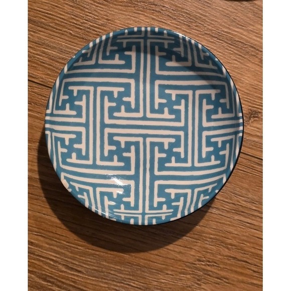 Williams Sonoma Geometric Bowls Set of 4 Red Orange Blue Green - Picture 6 of 12